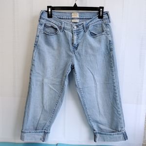 Levi's 515 Capri Women's Stretch Jeans Size 6